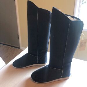 Muji Casual black boots size medium